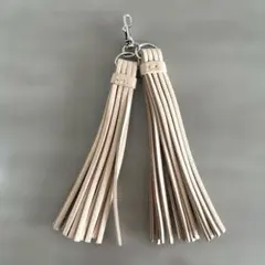 ジャンニキャリーニ　タッセル　キーホルダー　バッグ付属品