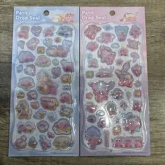 カービィ プチドロップシール　ボンボンドロップシール　正規品　2種セット