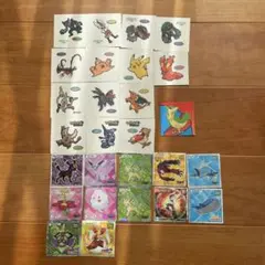 ポケモン　パン　お菓子　シール 27枚セット