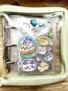 シール帳完成品【未使用】ちいかわウォーターシール♡リフィル付♡シール交換セット