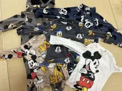 ミッキーマウス ロンパース・カバーオールセット