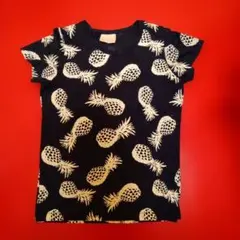 RAY BEAMS パイナップル柄 Tシャツ 半袖