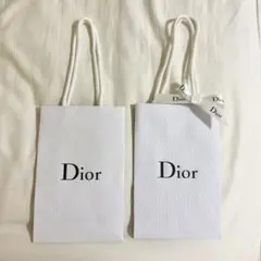Dior ショッパー ショップ袋 2枚セットのサムネイル
