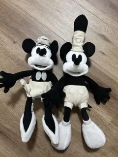 Disney Mickey & Minnie Plush Set