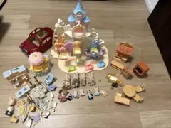 【値下げ】シルバニアファミリー 家具と動物キャラクターセット