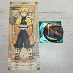 鬼滅の刃 我妻善逸 ナムコノベルティ ものがたる眼差し缶バッジ セット