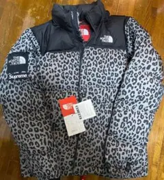 2011 Supreme Leopard Nuptse Down Jacket