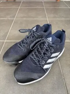 adidas 野球 スパイク　ネイビー