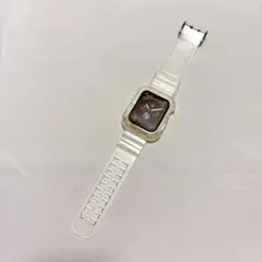 Apple Watch バンド 薄型一体型 全面保護 42 / 44mm