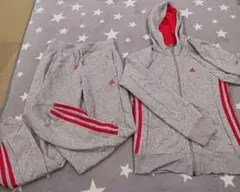 adidas ジャージ上下　140サイズ