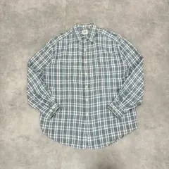 90s old gap チェックネルシャツ ライトネル 好配色 大きめ