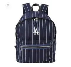 【新品】メジャーリーグベースボール　ストライプ リュック　ドジャース・ブルーのサムネイル