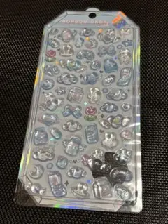 【正規品】ボンボンドロップシール　みずいろボンボン　オリジナル　うさぎ