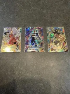 ドラゴンボール　ダイバーズ　店頭配布　ゴッドレア　孫悟空　ベジータ　バーダック