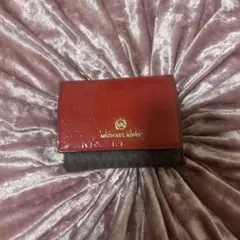 MICHAEL KORS レッド 三つ折り財布