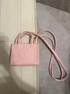TELFAR ショッピングバッグ ピンク ミニ　正規品のサムネイル