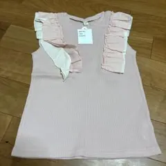 après les cours フリル Tシャツ ピンク