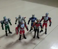 仮面ライダー フィギュア 6体セット