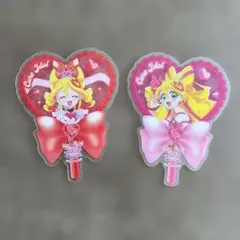 【値下げ】キミとアイドルプリキュア♪ 映画特典　うちわ型クリアカード