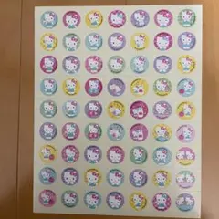 ハローキティ　ごほうびシール