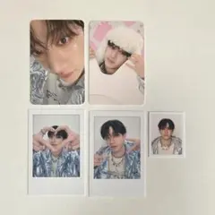 スキズ　バンチャン　トレカ　ポラロイド　idフォト　ペンミ　5'clock