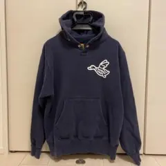 HUMAN MADE パーカー ネイビー ヒューマンメイド プルオーバー 紺色