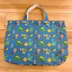 【新品未使用】トイ・ストーリー　レッスンバッグ　トートバッグ　30×40