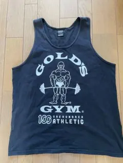 GOLD'S GYM 100ATHLETIC タンクトップ ブラック L