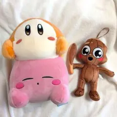 カービィ　ワドルディ　あきれかえるほど　BIGぬいぐるみ　新品　２点セット