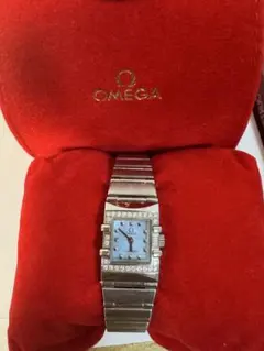 新品未使用　オメガ OMEGA BOX 未使用に近い✨️】OMEGA オメガ 純正 赤レザー 腕時計 空箱 - メルカリ