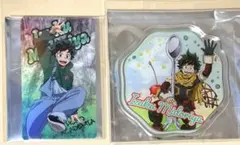 ヒロアカ　緑谷出久　デク　ホロカード　＆　アクリルコースター　ユアネクスト