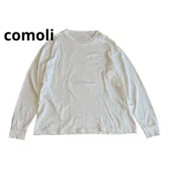 COMOLI 長袖カットソー 2 ホワイトのサムネイル