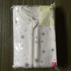 UNIQLO ベビー マイクロフリース オールインワン 80cm