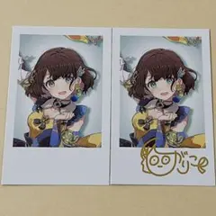 にじさんじ 司賀りこ ランダム チェキ風 サイン付き - メルカリ