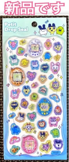 も*こ様 新品 ｟ 正規品 ｠プチドロップ シール たまごっち 柄
