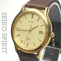 ジャンク良品 SEIKO SPIRIT ボーイズ メンズ スクエア ゴールド - メルカリ