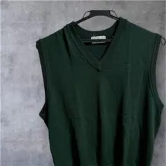 ジ*ン様 Burberry ニットベスト　グリーン