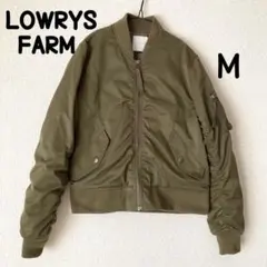 ローリーズファーム◆MA1◆中綿ブルゾン◆カーキ◆M