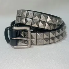 Godard Haberdashery スタッズ ベルト ブラック イギリス製 - メルカリ