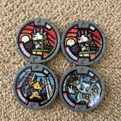 妖怪メダル　コマさん　コマじろう　ししコマ