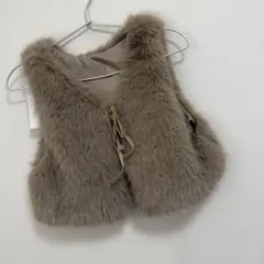 リエディ 前後2WAYフェイクファーベスト24