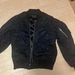 marka black label ma-1 ジッパー閉まらない