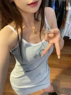 ワンピース Tシャツ ロンT デニム パンツ クロム柄 パーカー ズボン