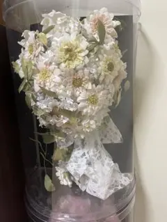 ウェディングブーケ 造花 (ガーベラ)