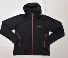 160サイズ　 mont-bell モンベル　トレールアクションパーカ　黒
