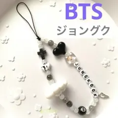 ビーズキーホルダー　BTS ジョングク