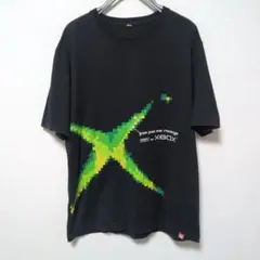 XBOX Tシャツ ロゴ グラフィック 00s 黒 L ゲームのサムネイル
