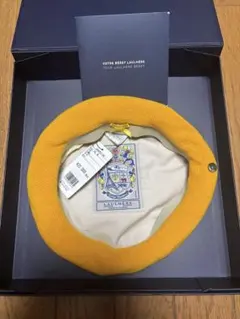 最終値下げ新品未使用タグ付きlaulhere イエロー ベレー帽