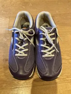 美品 アサヒメディカルウォーク サイドジップ ウォーレースアップ 4E メッシュ