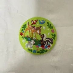 ディズニー 刺繍缶バッジ